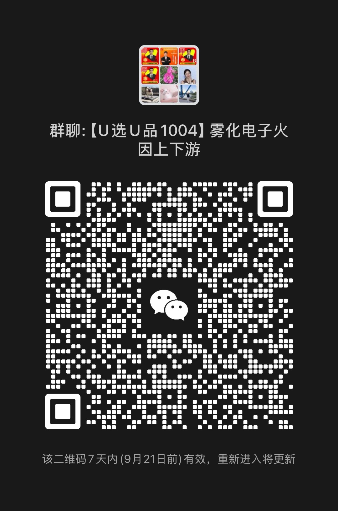 雾化电子因上下游交流群